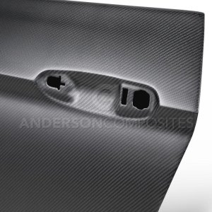 Ford Mustang Doors - Anderson Composites - Dry Carbon - Matte - `15-`20 Ford Mustang Doors - Anderson Composites - Dry Carbon - Matte - `15-`20